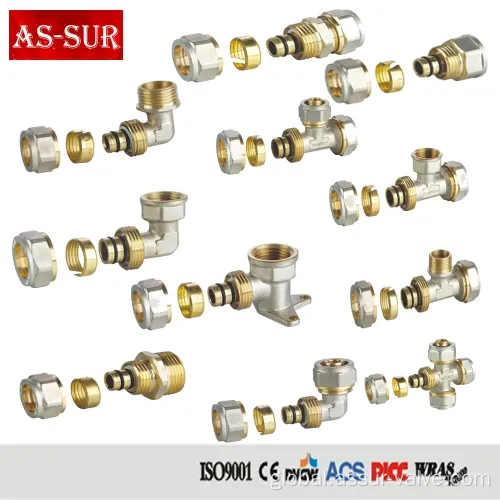 Brass Hose Fittings PPR Insert Brass Tube Fitting PVC Pipe Fitting Supplier